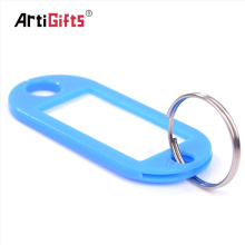 Keychain Factory Direct Sale Bulk Cheap Customized Hotel Blank Plastic Keyrings